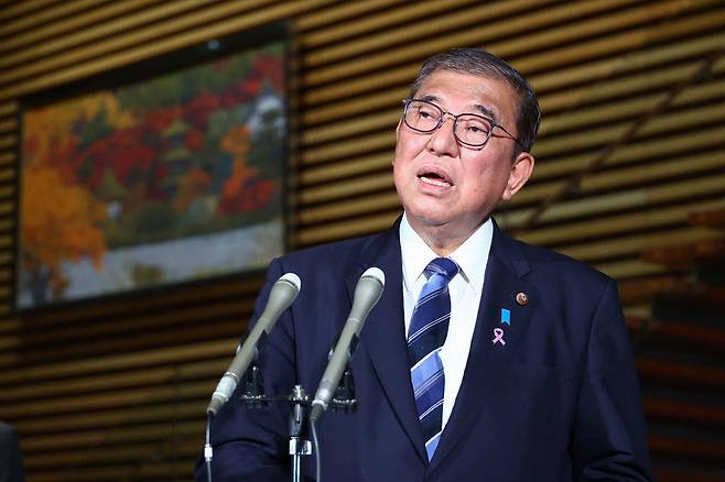 이시바 시게루 일본 총리/AFP 연합뉴스