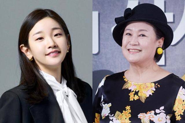 배우 박소담과 박원숙이 6촌 친척관계이라는 사실이 뒤늦게 알려지며 화제다. CJ ENM, KBS 제공