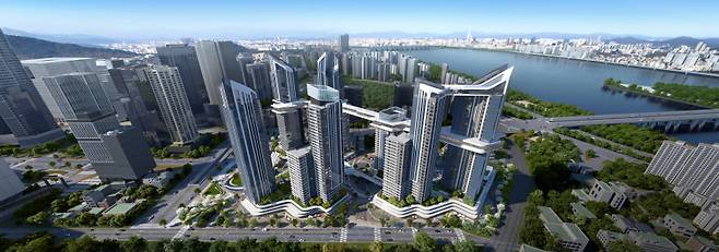 더 라인 330(THE LINE 330) 조감도. HDC현대산업개발