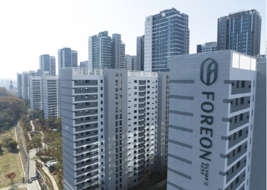 서울 강동구 올림픽파크포레온 단지 모습. (출처=연합뉴스)