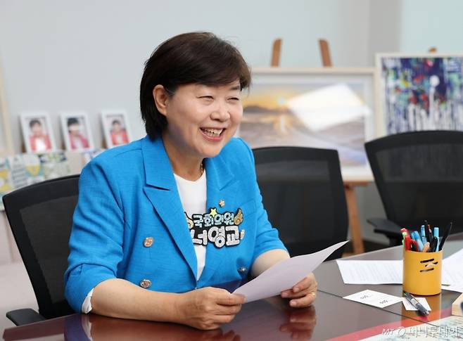 서영교 더불어민주당 의원(원내대표 후보) 인터뷰 /사진=이기범 기자 leekb@