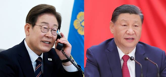 이재명 대통령과 시진핑 중국 국가주석이 10일 한중 협력 필요성에 공감했다. / 사진=뉴시스