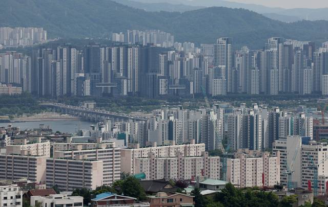 5일 서울 시내 아파트 전경. 뉴시스