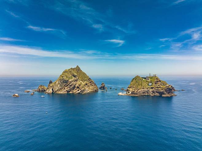 [안동=뉴시스] 독도. (사진=경북도 제공) 2025.01.20 photo@newsis.com *재판매 및 DB 금지