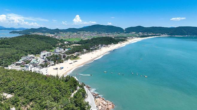 [광주=뉴시스] 완도 신지 명사십리해수욕장. (사진=뉴시스 DB) *재판매 및 DB 금지