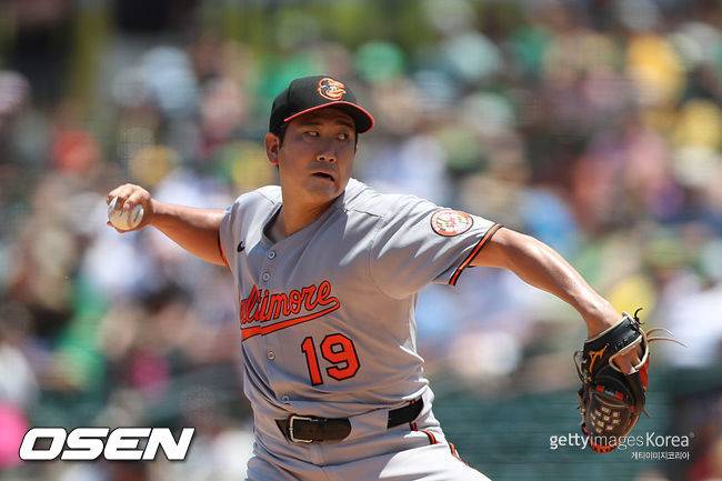 [사진] 볼티모어 오리올스 스가노 토모유키. ⓒGettyimages(무단전재 및 재배포 금지)