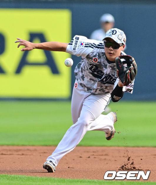 [OSEN=박준형 기자] 두산 여동건 2025.06.07 / soul1014@osen.co.kr