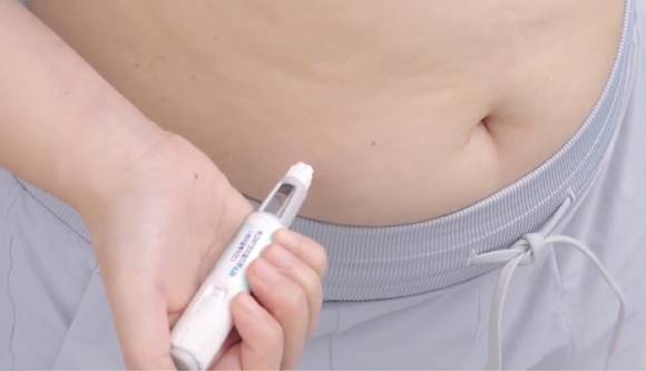 위고비 주사 장면. 노보 노디스크 제공