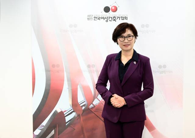 신경선 한국여성건축가협회 회장. 권욱 기자