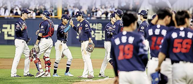 롯데 선수단. 롯데 자이언츠 제공