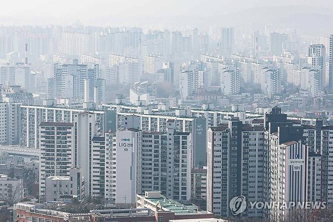 서울 노원구 상계동 일대 [연합뉴스 자료사진]