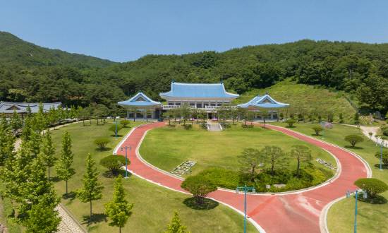 합천영상파크 내 청와대세트장 전경 사진제공 = 합천군