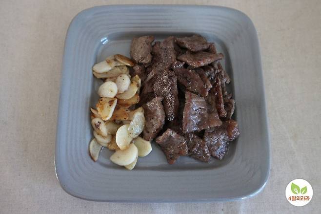 부채살버터구이