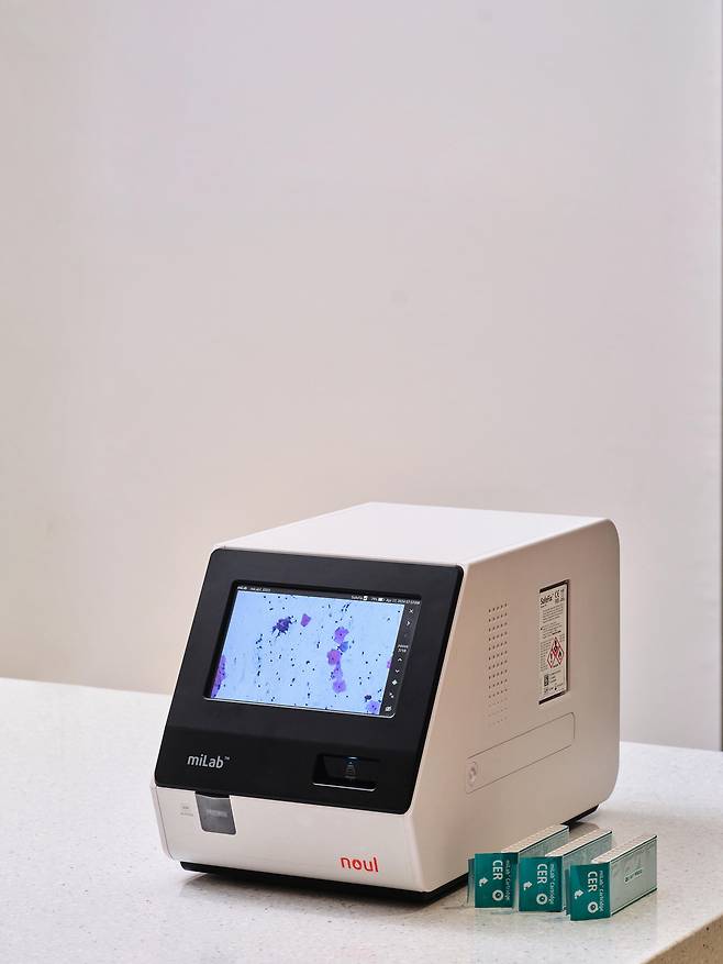 노을 AI 기반 자궁경부암 진단 플랫폼 miLab CER./노을