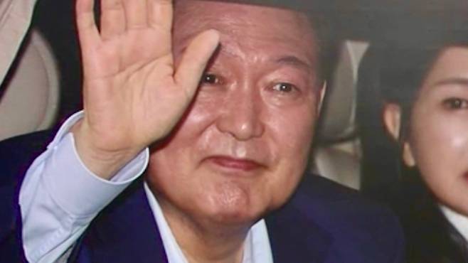 윤석열 전 대통령 부부.