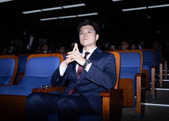 김용태 국민의힘 비상대책위원장이 9일 오후 서울 여의도 국회에서 열린 의원총회에 참석했던 모습. 뉴스1