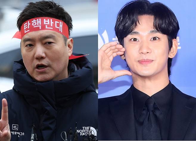 김세의(48·왼쪽) 가로세로연구소 대표가 소유한 서울 서초구와 강남구 아파트에 대해 법원이 가압류 결정을 내렸다. 채권자는 배우 김수현의 소속사 골드메달리스트다. /사진=뉴스1 DB