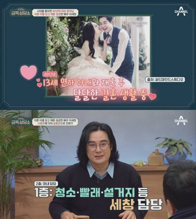 정하나·이세창 부부(위), 이세창. /사진=채널A ‘오은영의 금쪽 상담소’ 방송 화면 캡처