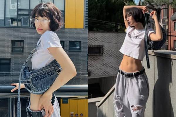 그룹 애프터스쿨 출신 배우 나나가 워너비 몸매를 뽐냈다. /사진=나나 인스타그램