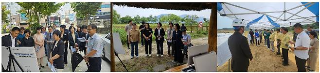 제287회 제1차 정례회 기간 주요 현장 방문. 순천시의회 제공