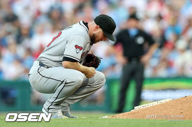 [사진] 애리조나 메릴 켈리. ⓒGettyimages(무단전재 및 재배포 금지)