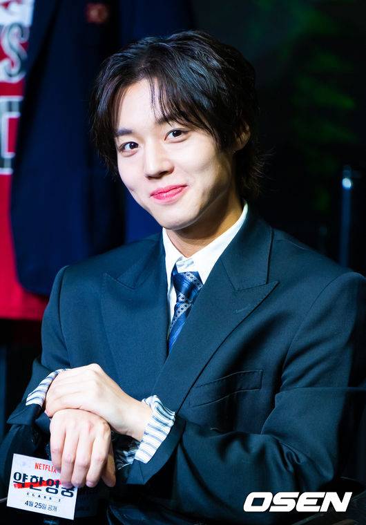 [OSEN=박준형 기자] 21일 서울 마포구 호텔나루에서 넷플릭스(Netflix) 시리즈 ‘약한영웅 Class 2’의 제작발표회가&nbsp;진행됐다.배우 박지훈과 려운, 최민영, 유수빈, 배나라, 이민재, 이준영가 출연하는 ‘약한영웅 Class 2’는 지난 2022년 센세이션을 일으키며 학원 액션 성장 드라마의 신기원을 연 ‘약한영웅 Class 1’의 두 번째 이야기다.배우 박지훈이 미소 짓고 있다.  2025.04.21 / soul1014@osen.co.kr