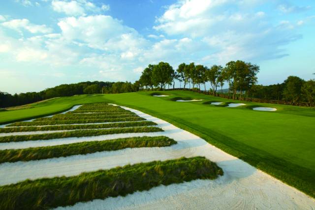 오크몬트의 처치 퓨 벙커. Getty Images