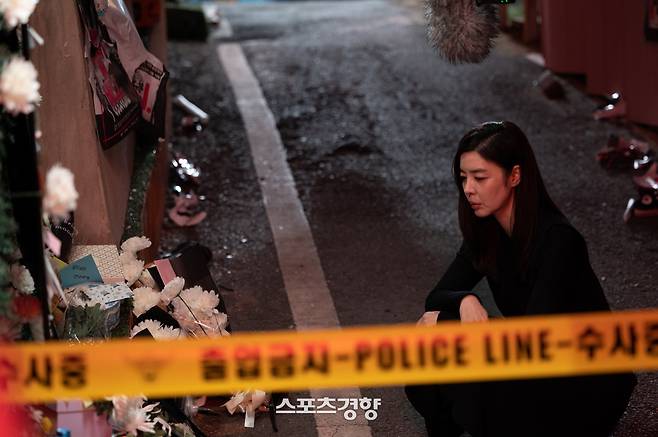 김규리가 출연한 영화 ‘신명’ 스틸 사진. 열공영화제작소 제공