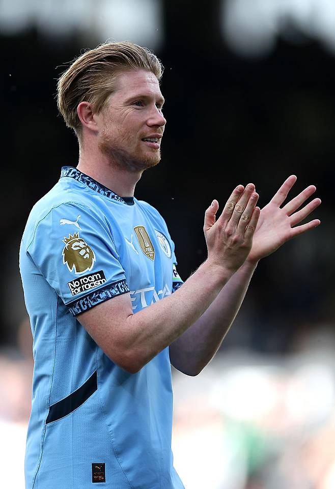 케빈 데브라이너. 게티이미지.