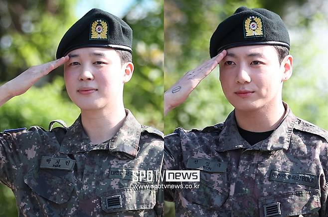 ▲ 방탄소년단 지민, 정국 ⓒ곽혜미 기자