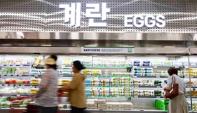 최근 계란 가격이 오르면서 외식 물가가 상승하는 에그플레이션 우려가 커지고 있다.[사진｜뉴시스]