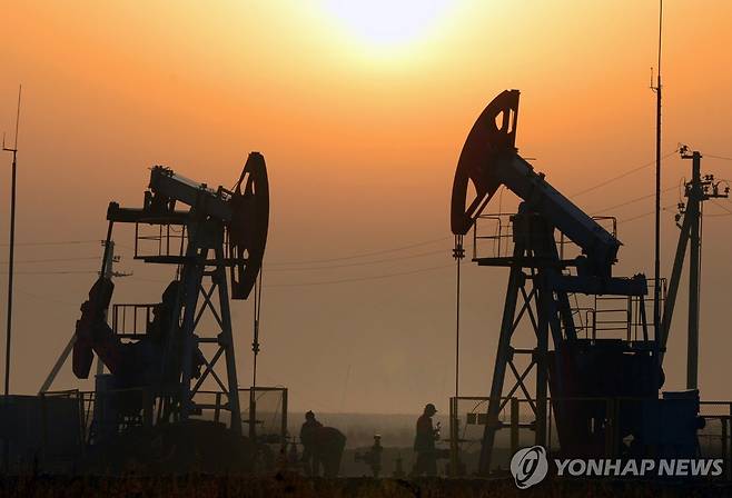 석유 시추 장비 [연합뉴스 자료제공]