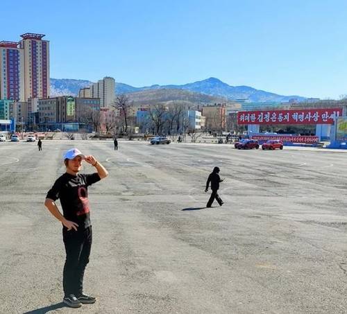 20~24일 북한을 다녀온 프랑스인 관광객 비오씨가 나선 특구에서 찍은 사진 [피에르 에밀 비오 인스타그램 계정. 재판매 및 DB 금지]