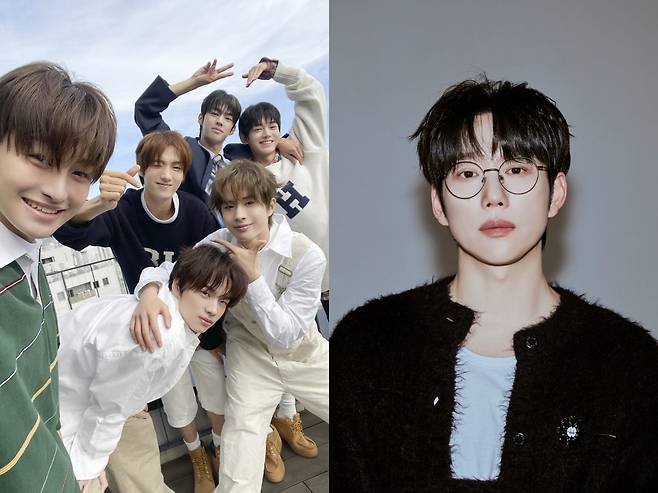 그룹 TWS, 가수 10CM/사진제공=플레디스엔터테인먼트, CAM