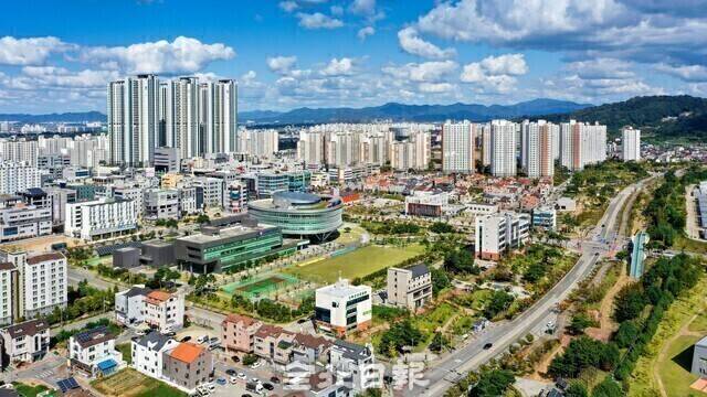 전북혁시도시 전경