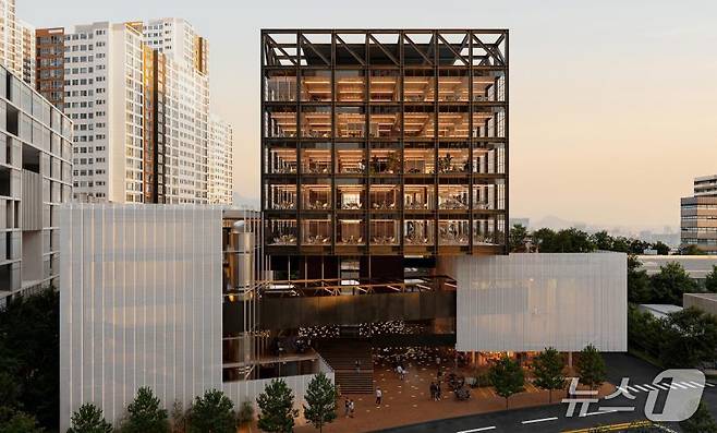 서울창업허브 구로 신축사업 최종 당선작 건축학동건축사사무소 작품.(서울시 제공)