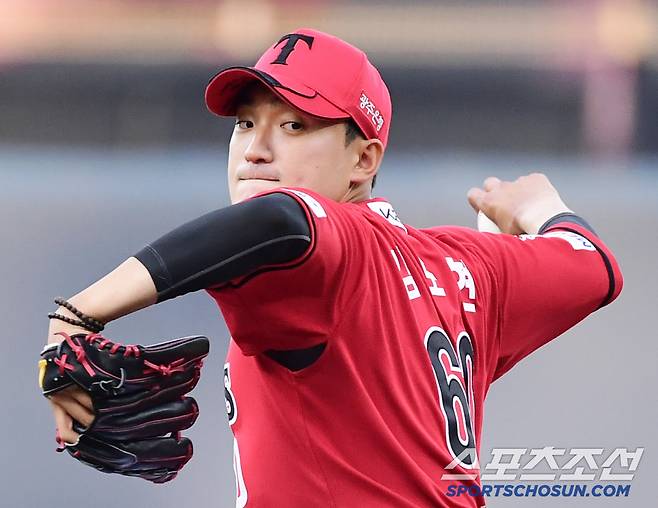 11일 광주 기아챔피언스필드에서 열린 KBO리그 KIA와 삼성의 경기. 선발 투구하고 있는 KIA 김도현. 광주=송정헌 기자songs@sportschosun.com/2025.06.11/