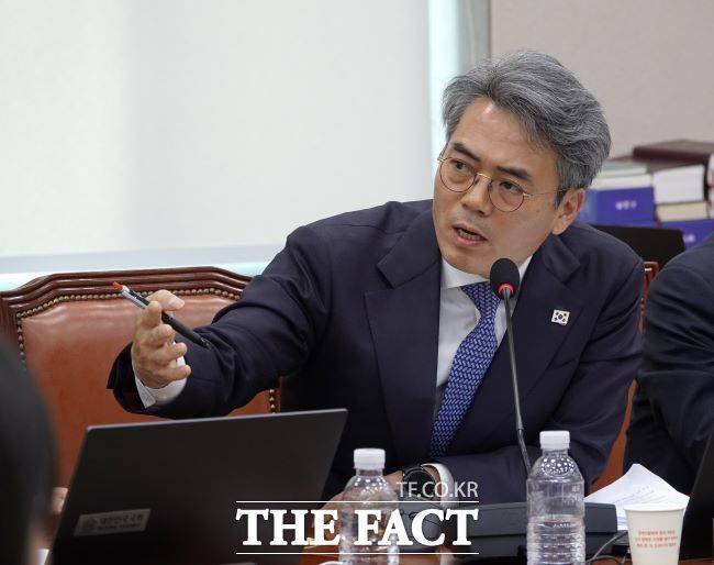 국회 법제사법위원회에서 발언하는 김기표 국회의원 /김기표 의원실