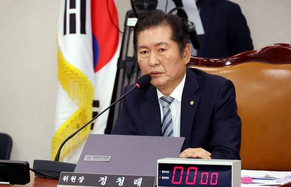 국회 법제사법위원장 정청래 더불어민주당 의원. /뉴시스