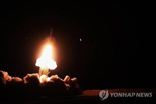 지난 1월 이란군의 미사일 발사 훈련 장면. EPA 연합뉴스
