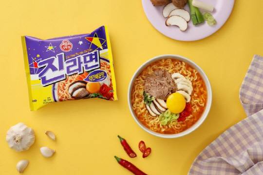 오뚜기 진라면 약간매운맛. 오뚜기 제공