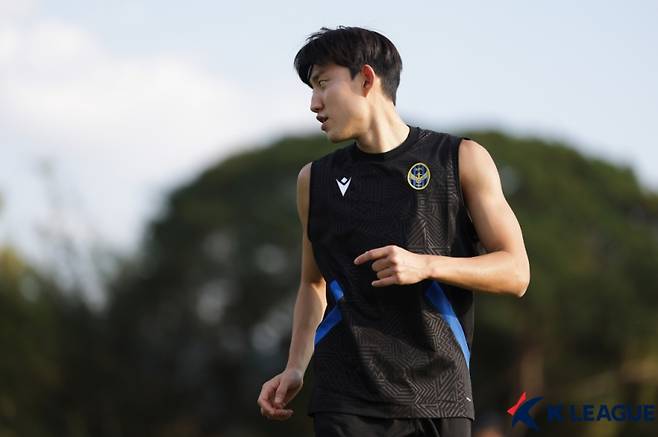 인천 김보섭. 사진=프로축구연맹