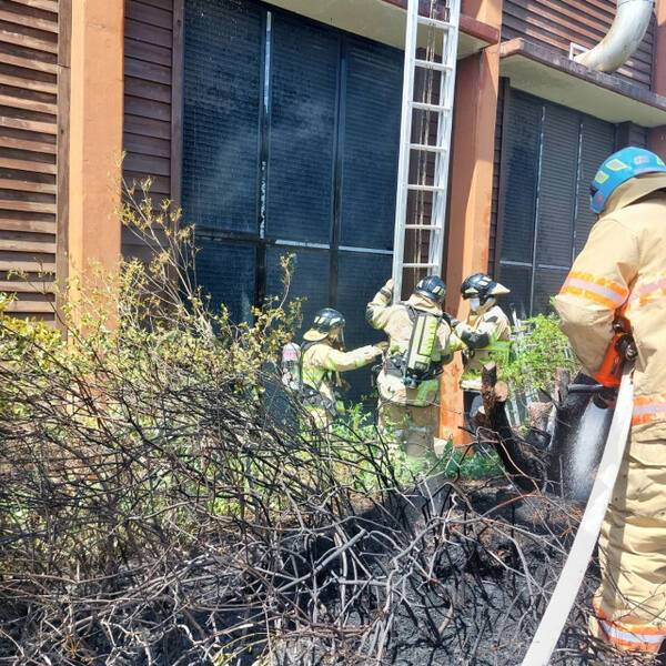 화재 현장. 경기도소방재난본부 제공