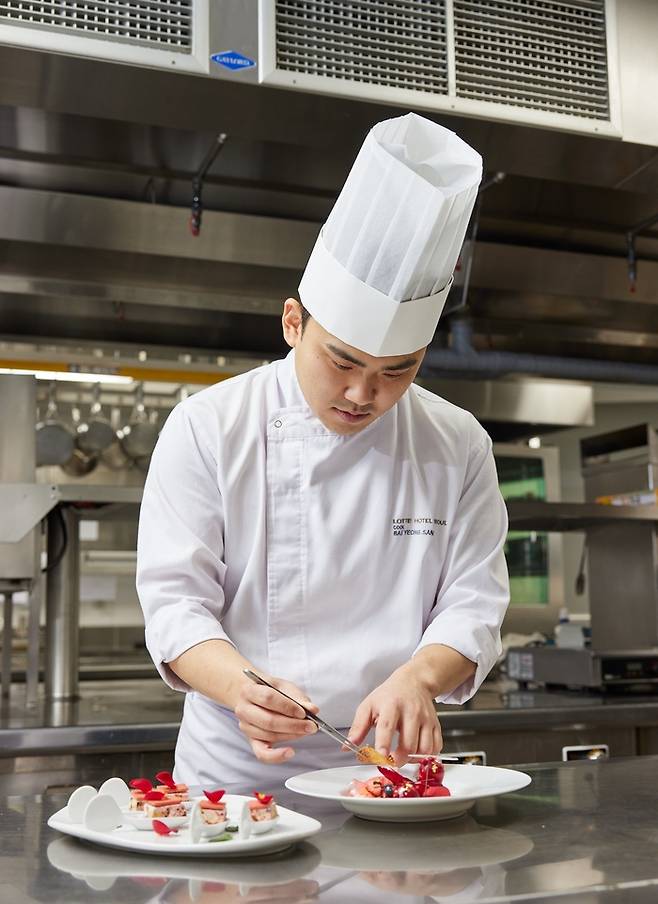 배영산 롯데호텔서울 파티시에 / 사진=롯데호텔앤리조트