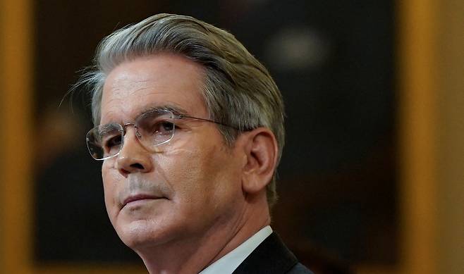 스콧 베선트 미 재무장관. 연합뉴스