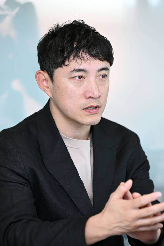 김영준 이마고웍스 대표가 서울 강남구 소재 사무실에서 서울경제신문과 인터뷰를 하고 있다. 조태형 기자