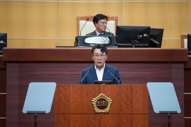 도정 질의하는 정종복 전북도의원 ⓒ전북도의회