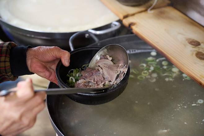 여다지회마을(갯장어샤브샤브)