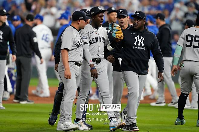 ▲ 양키스 내야수 재즈 치좀 주니어는 지난해 디비전시리즈에서 캔자스시티 로열스 선수들과 팬들을 자극했다.