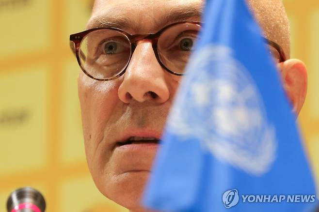 폴커 튀르크 유엔 인권최고대표 [EPA 연합뉴스 자료사진. 재판매 및 DB 금지]